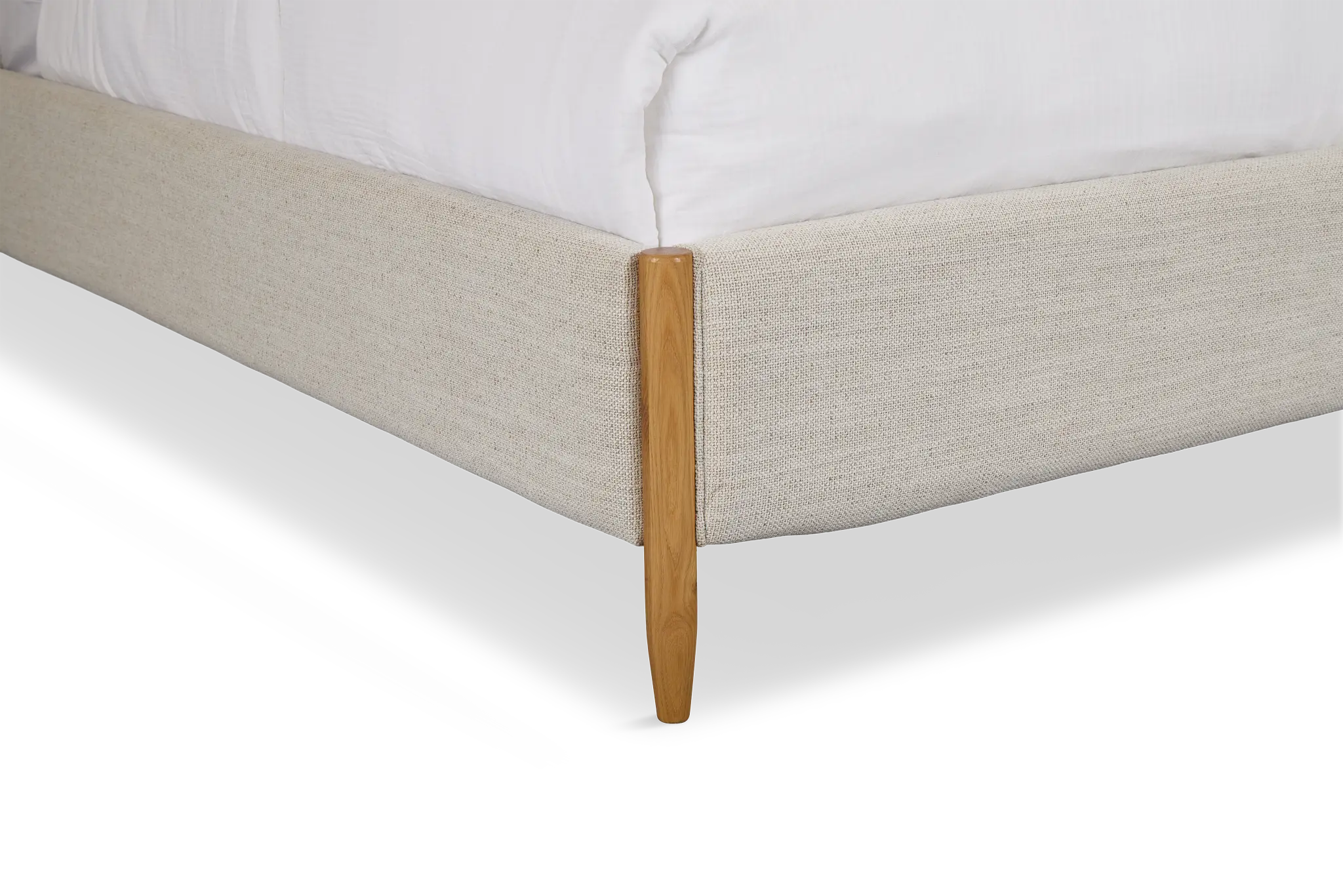 Stockton White Uph Panel Bed Stockton White Uph Panel Bed