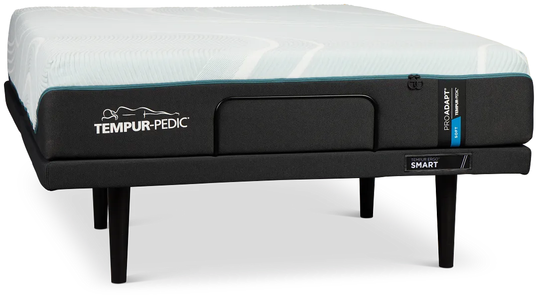 Tempur-pedic Tempur-proadapt Soft Ergo Smart Adjustable Mattress Set