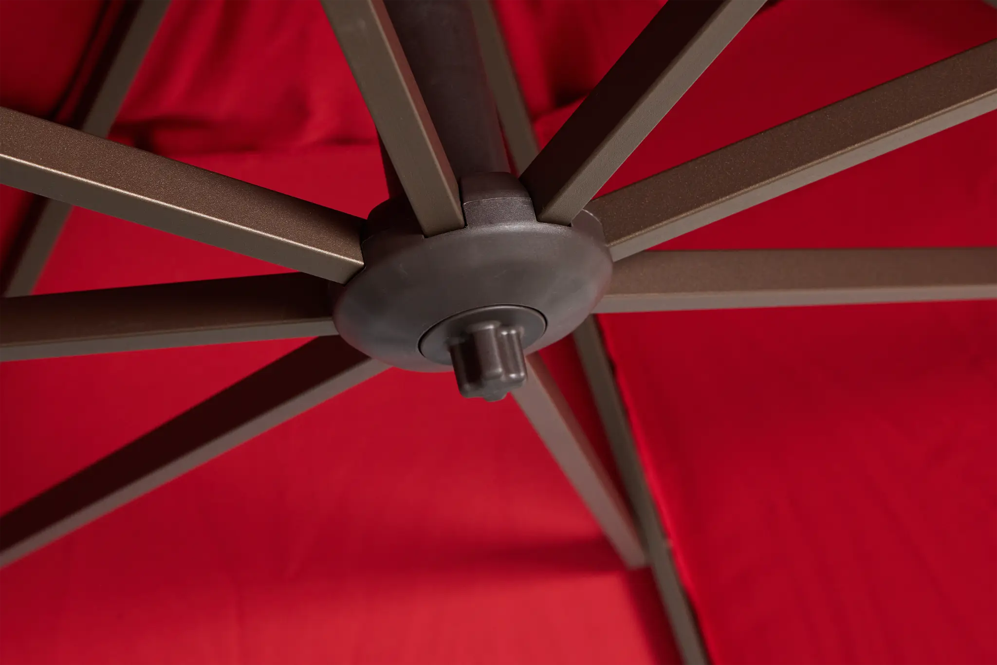 Grenada Red Cantilever Umbrella Set Grenada Red Cantilever Umbrella Set