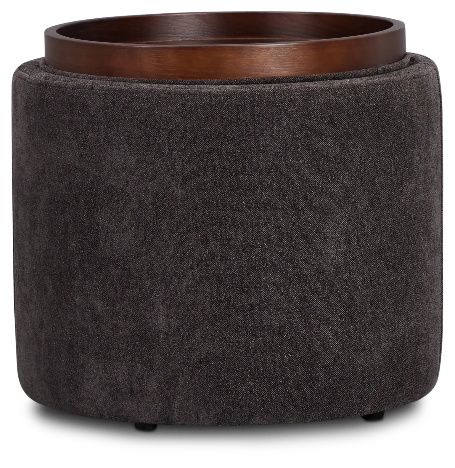 Kristen Dark Gray Small Storage Accent Ottoman Kristen Dark Gray Small Storage Accent Ottoman