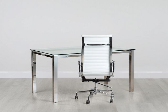 Skyline Glass Desk And Chair (0)