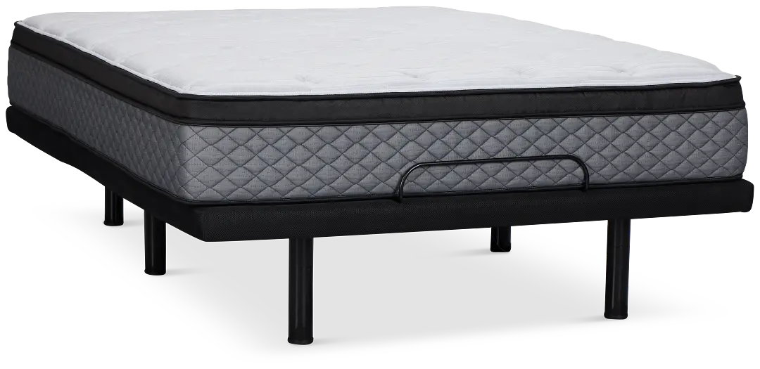 Kevin Charles By Sealy Essential Plush Deluxe Adjustable Mattress Set Kevin Charles By Sealy Essential Plush Deluxe Adjustable Mattress Set