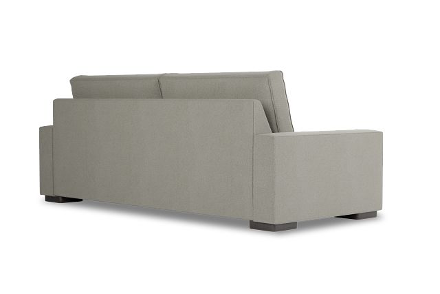 Edgewater Elite Gray 96" Sofa W/ 2 Cushions