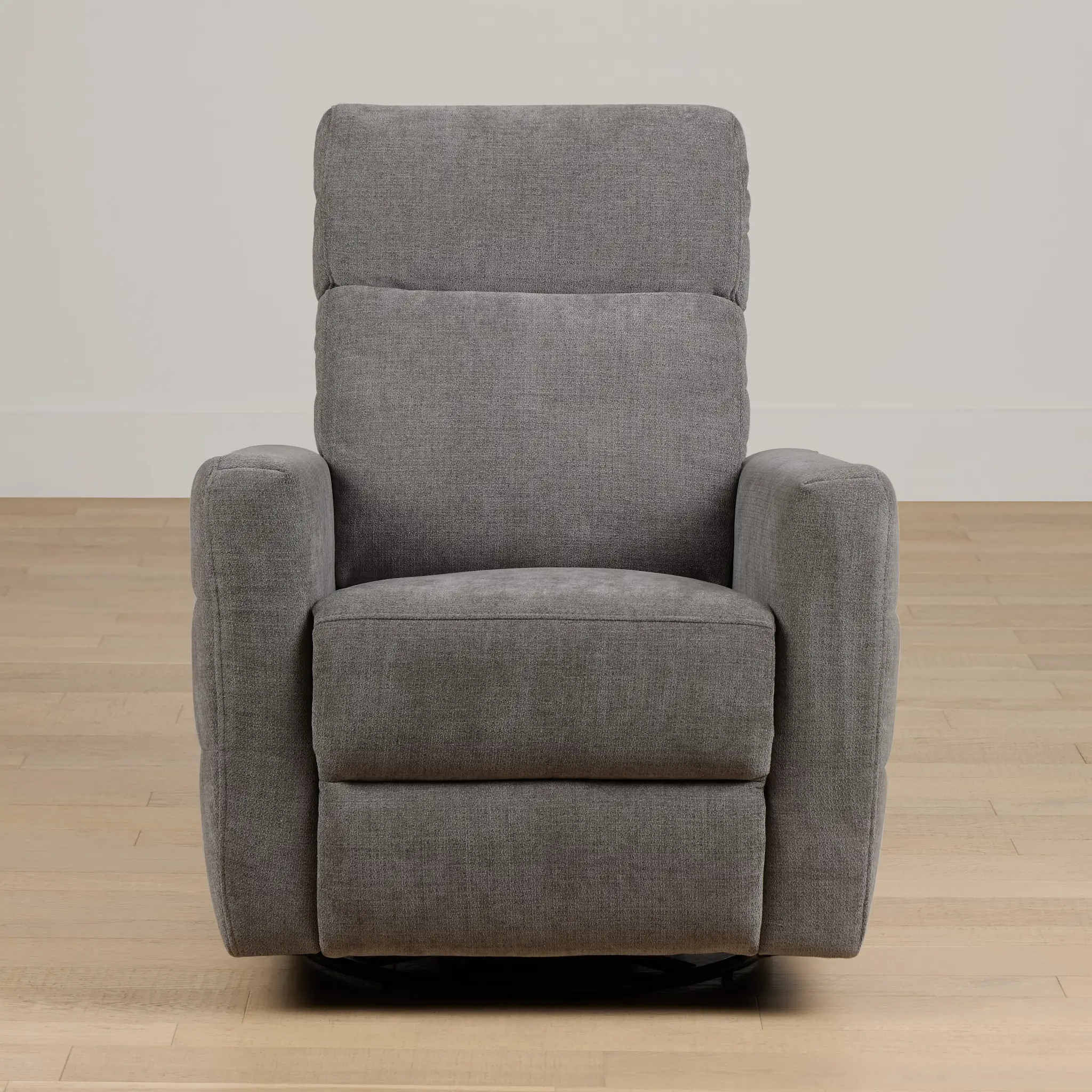Rae Gray Fabric Power Swivel Glider Recliner Rae Gray Fabric Power Swivel Glider Recliner