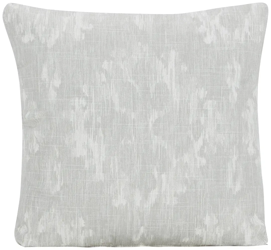 Bandula Light Gray Fabric Square Accent Pillow Bandula Light Gray Fabric Square Accent Pillow