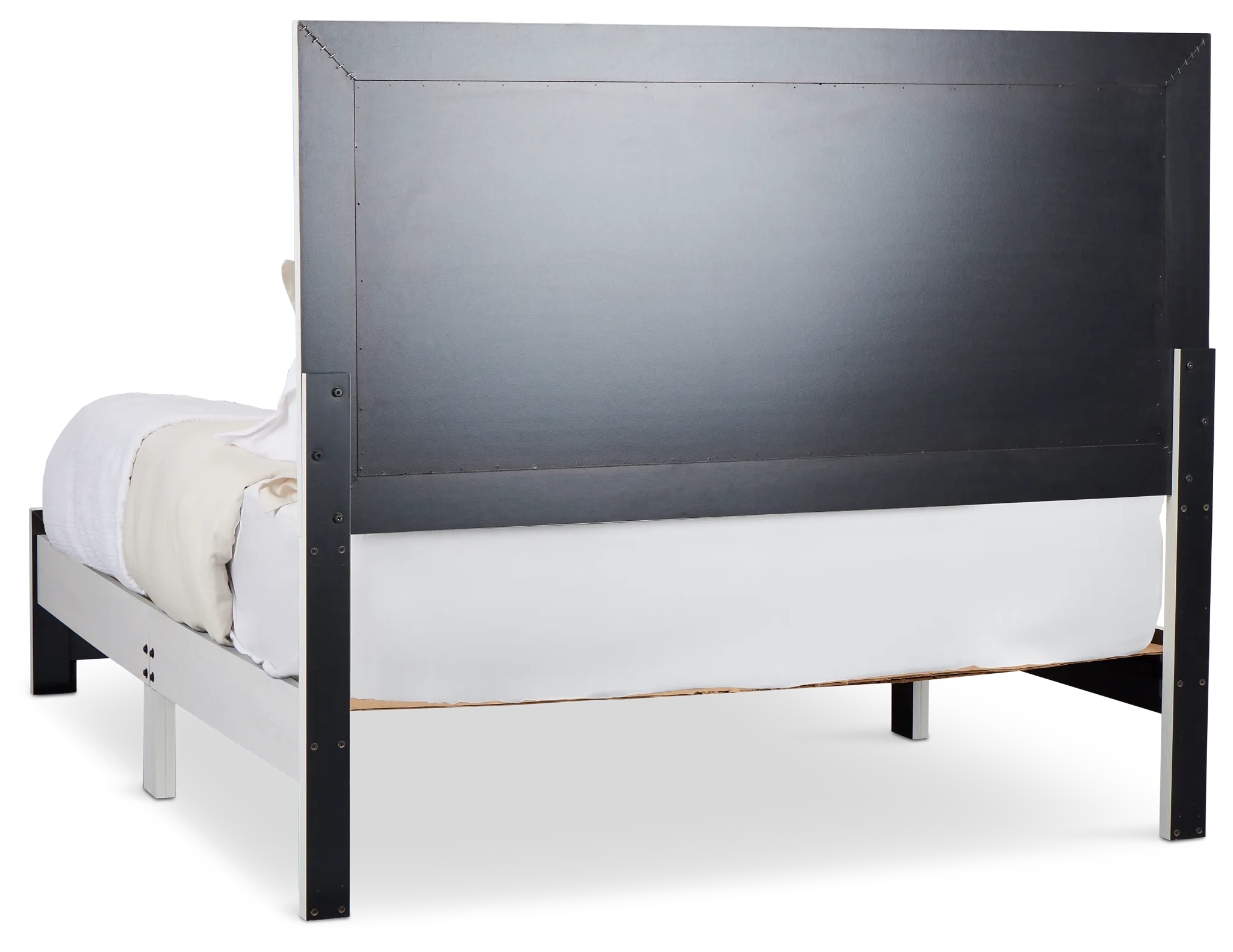 Ollie White Panel Bed