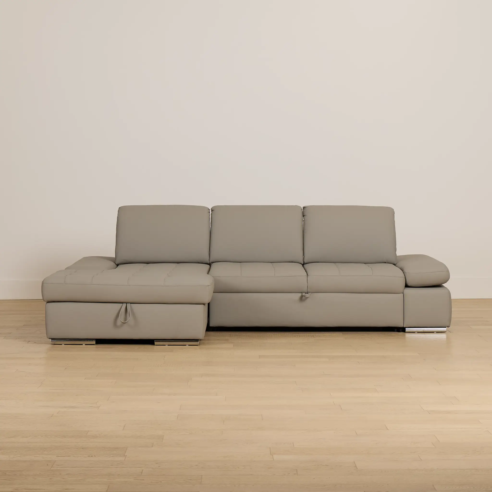 Eden Gray Micro Left Chaise Sleeper Sectional Eden Gray Micro Left Chaise Sleeper Sectional
