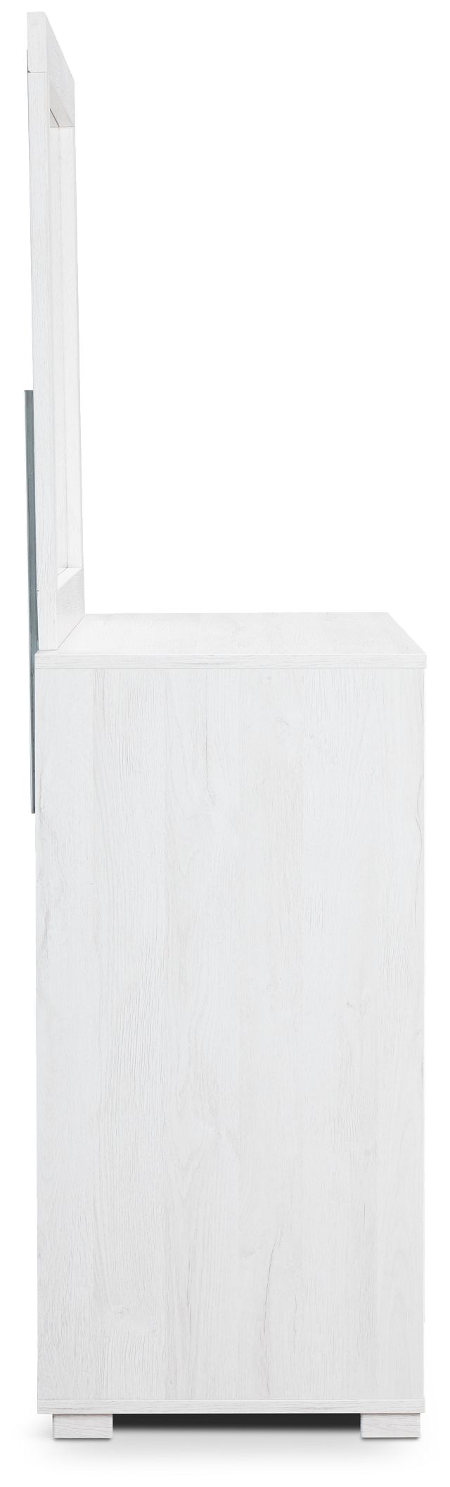 Everett White Dresser & Mirror