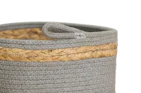 Beach Light Blue Set Of 3 Basket