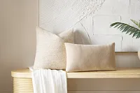 Baxter Taupe 20" Accent Pillow