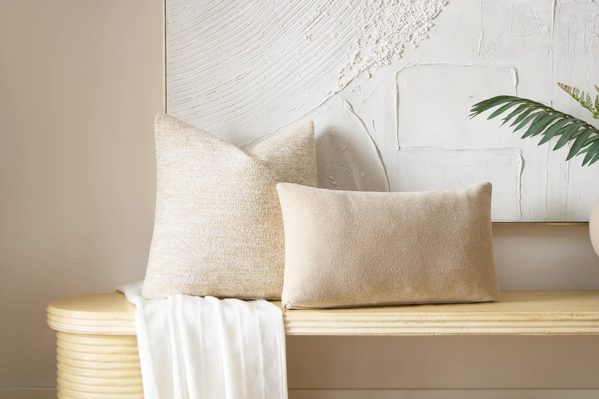 Baxter Taupe 20" Accent Pillow Baxter Taupe 20" Accent Pillow