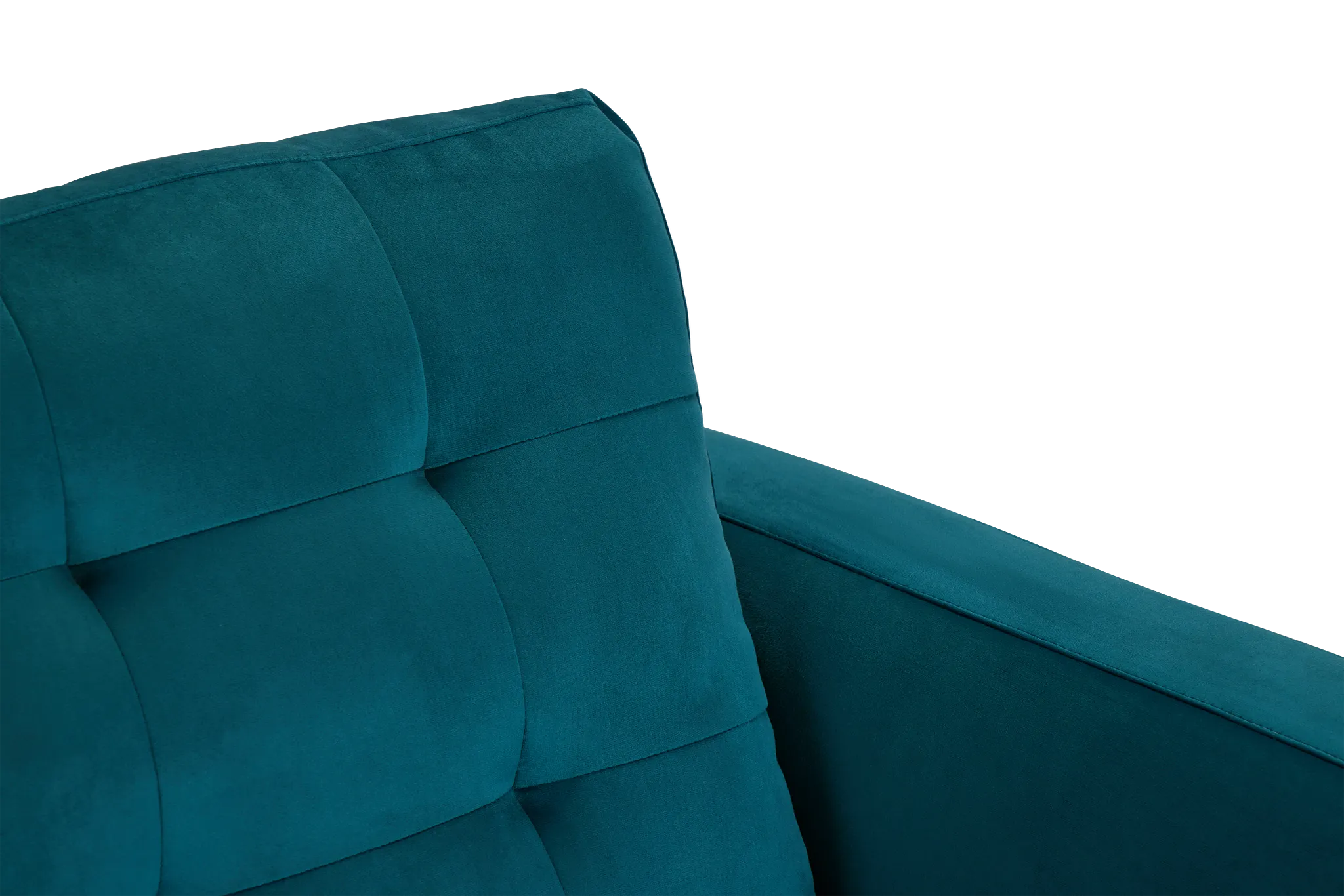 Mila Teal Velvet Chair