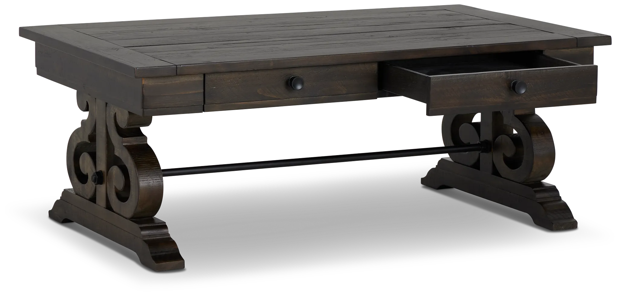 Sonoma Dark Tone Storage Coffee Table