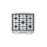 Bosch 800 Series Stainless Steel 30" Dual Fuel Range