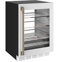 Cafe 06 Series White Beverage Center