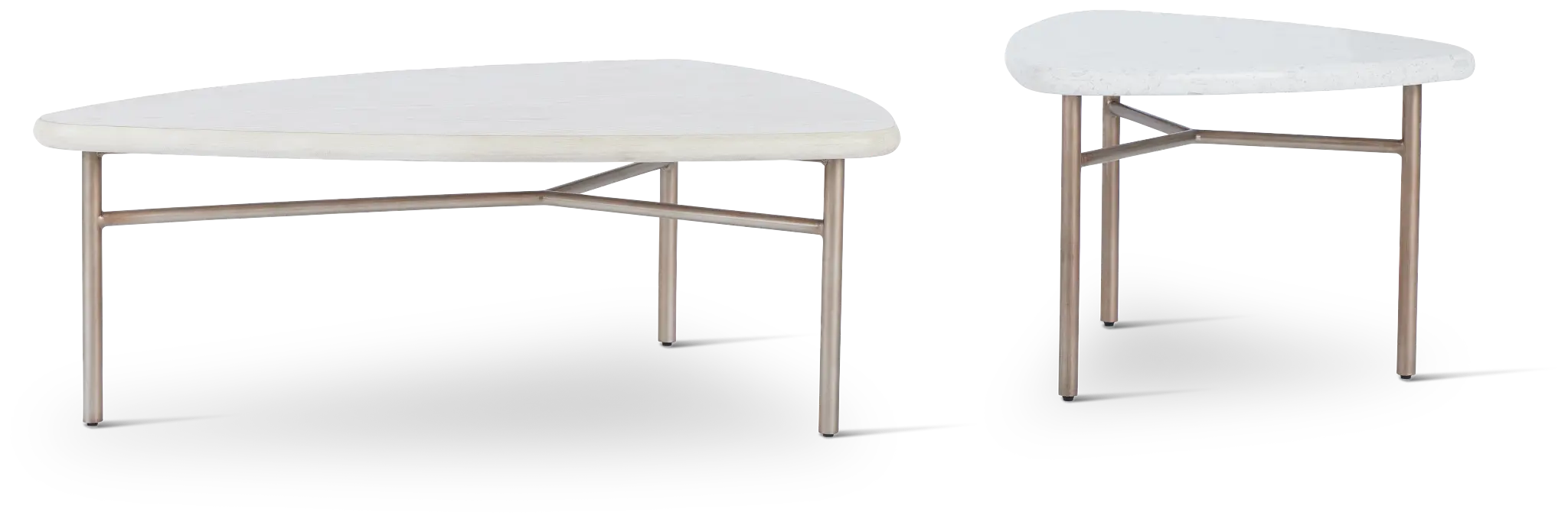 Marseilles Two-tone Bunching Cocktail Table Marseilles Two-tone Bunching Cocktail Table