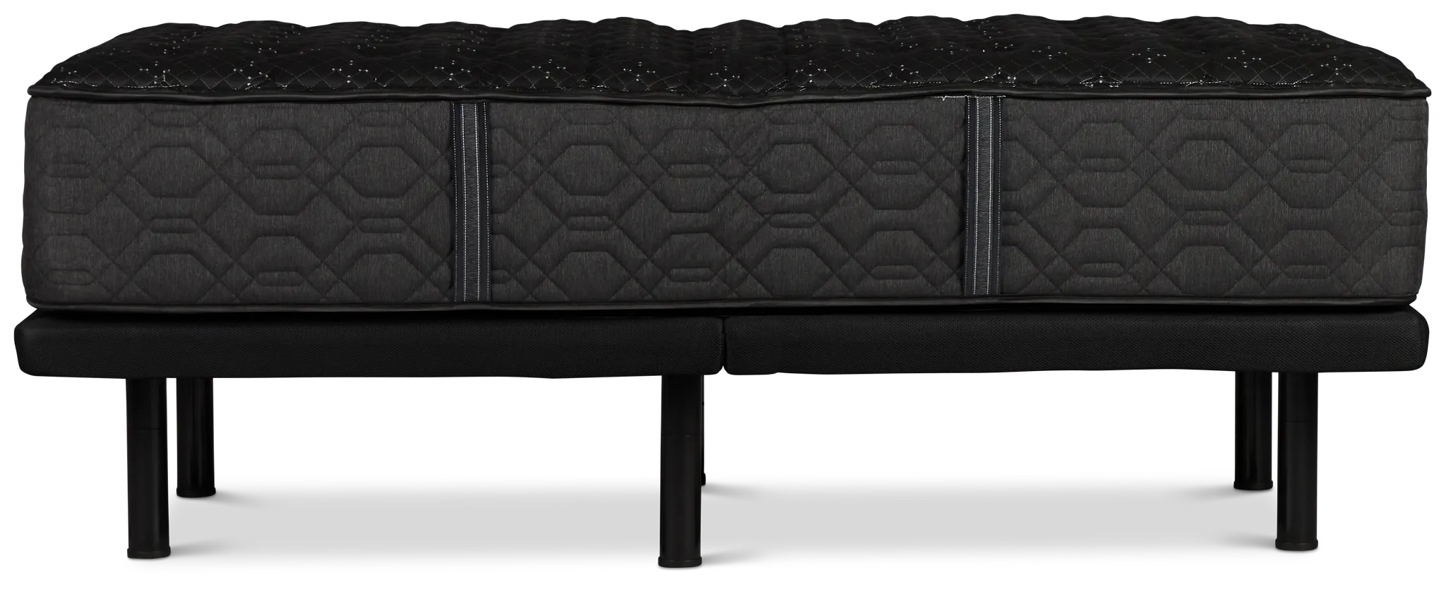 Beautyrest Black Series Three Extra Firm Plus Adjustable Mattress Set