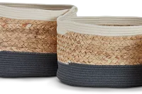 Ariel Multicolored Set Of 3 Basket