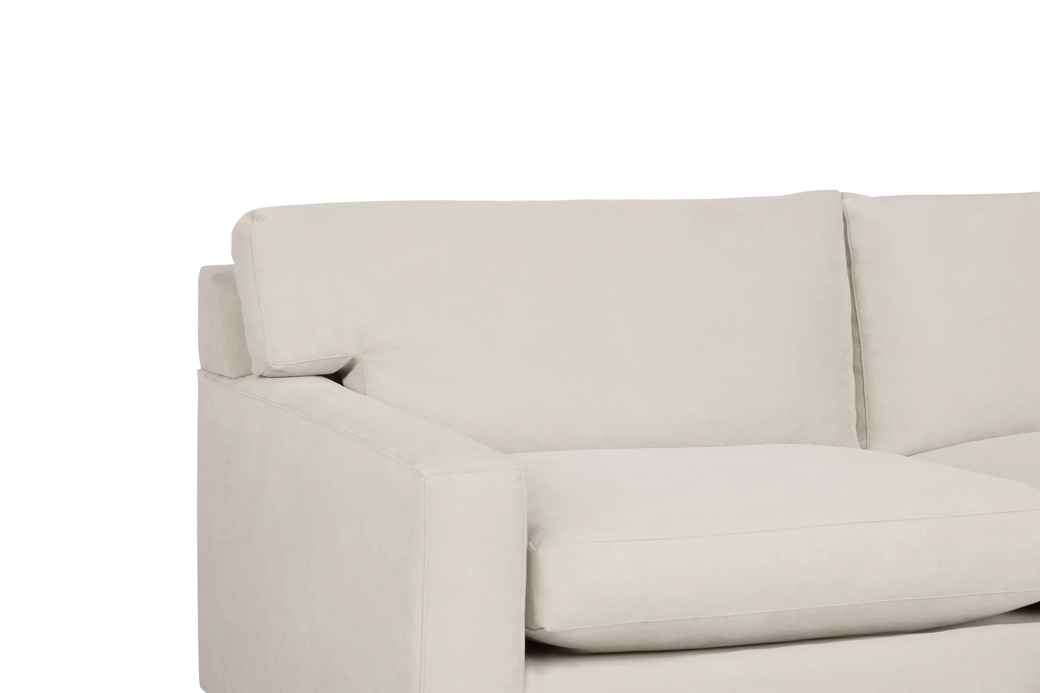 Hudson Gray Fabric Sofa