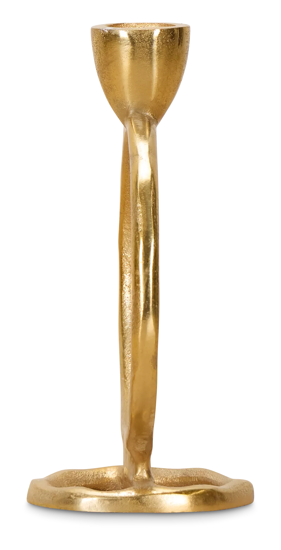 Ringo Gold Small Candle Holder