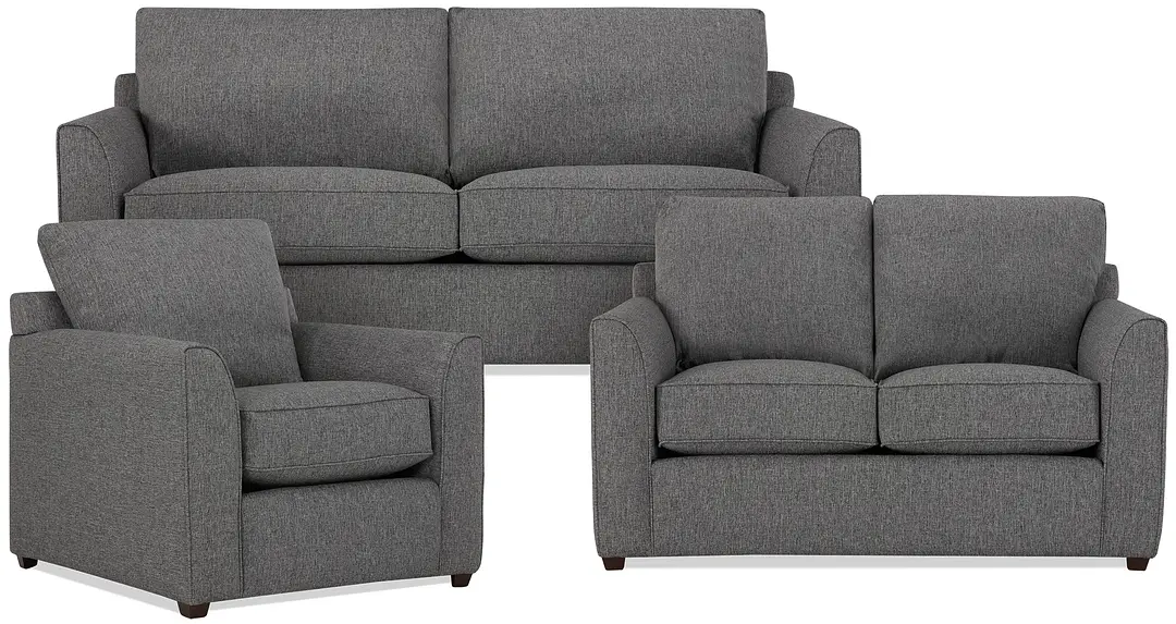 Asheville Gray Fabric Living Room Asheville Gray Fabric Living Room