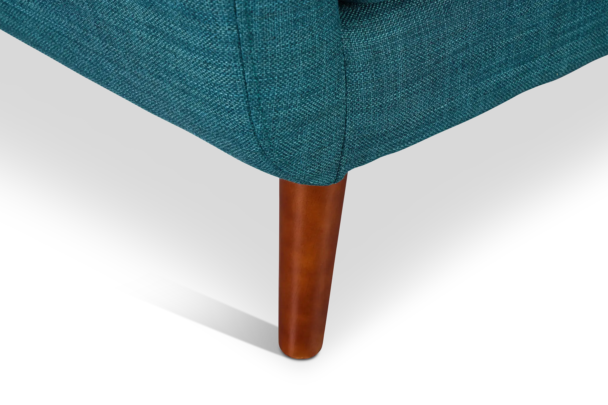 Raya Dark Teal Fabric Sofa Raya Dark Teal Fabric Sofa