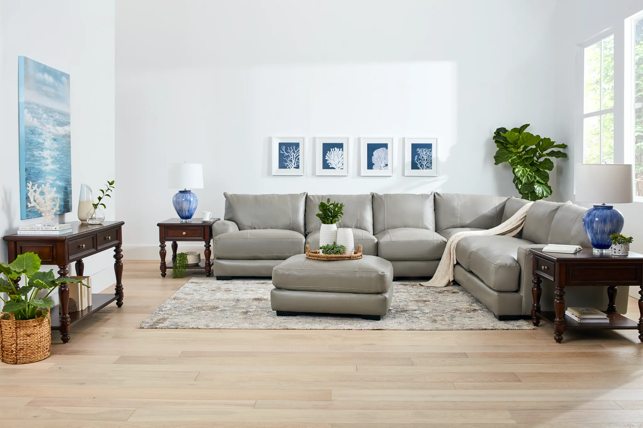 Savannah Dark Tone Sofa Table