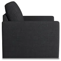 Citymod Dark Gray Fabric Swivel Chair