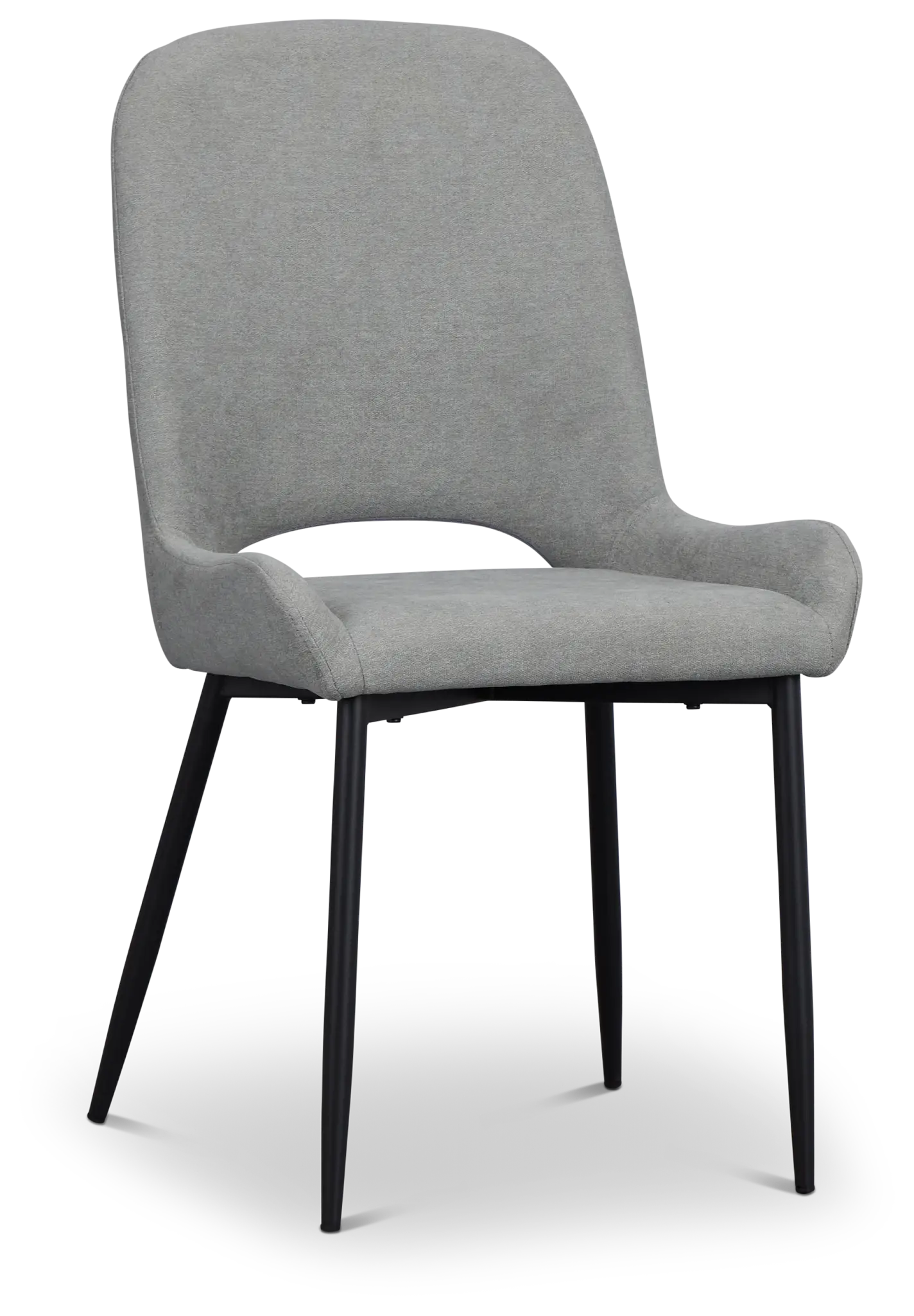 Brela Gray Upholstered Side Chair Brela Gray Upholstered Side Chair