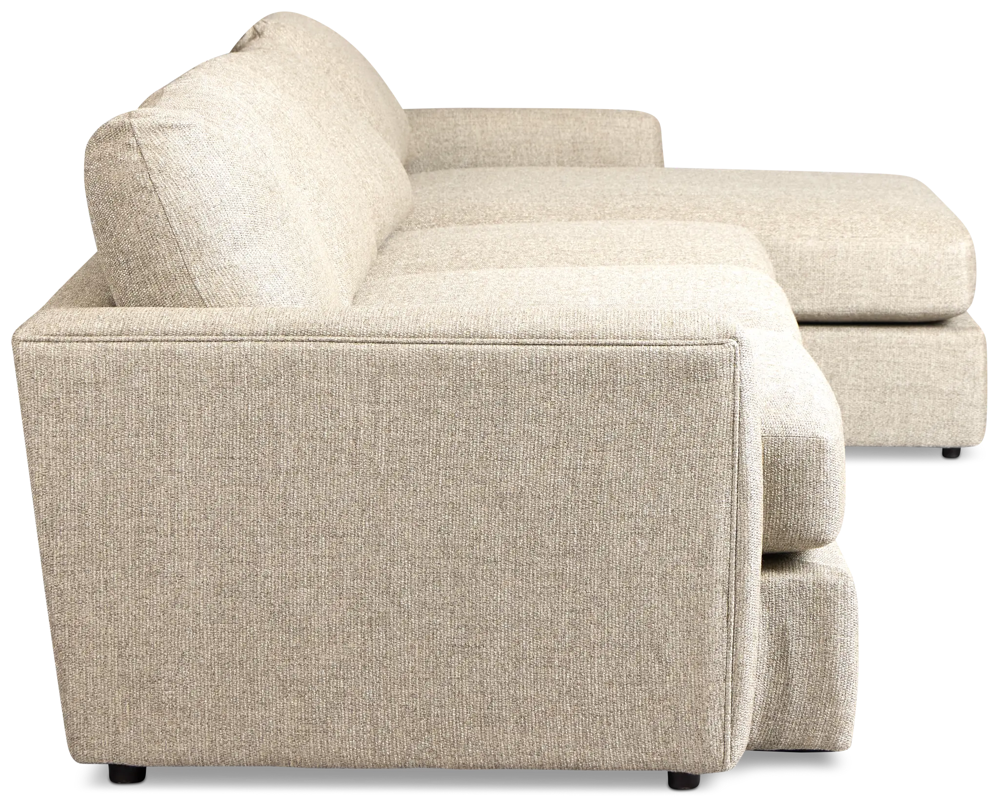 Maxwell Dark Gray Fabric Small Right Chaise Sectional Maxwell Dark Gray Fabric Small Right Chaise Sectional