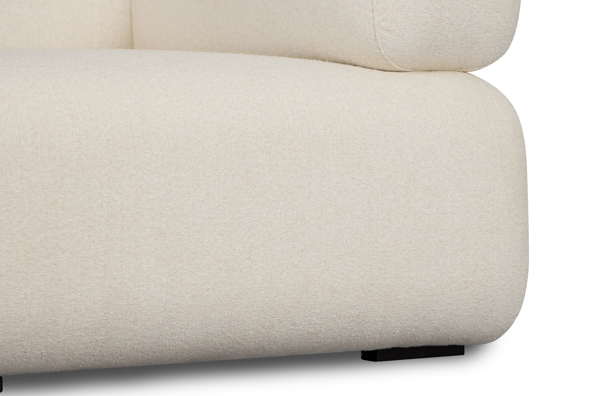 Celeste Light Beige Fabric Right Chair