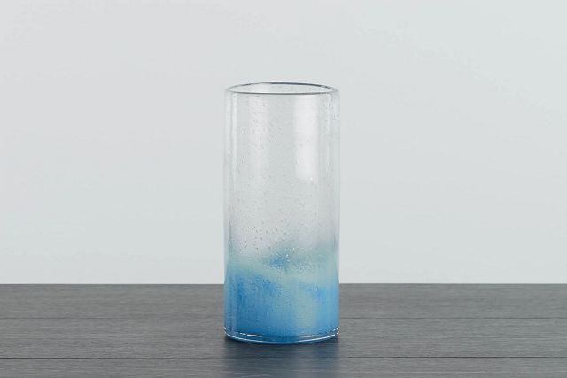 Misty Blue Vase (0)