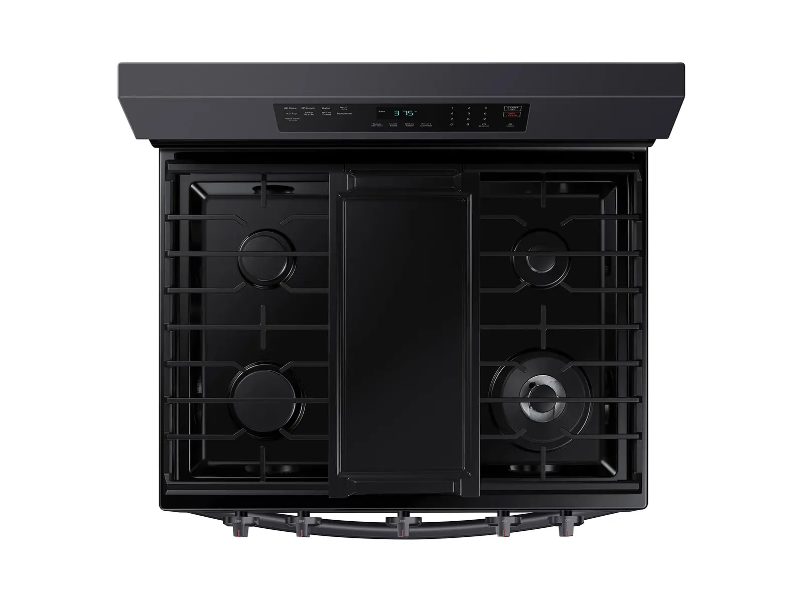 Samsung 6511 Series Black Gas Range Samsung 6511 Series Black Gas Range
