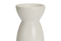 Olea White Medium Candle Holder