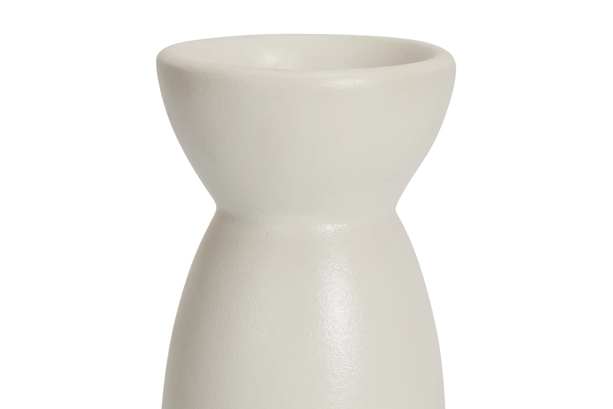 Olea White Medium Candle Holder Olea White Medium Candle Holder