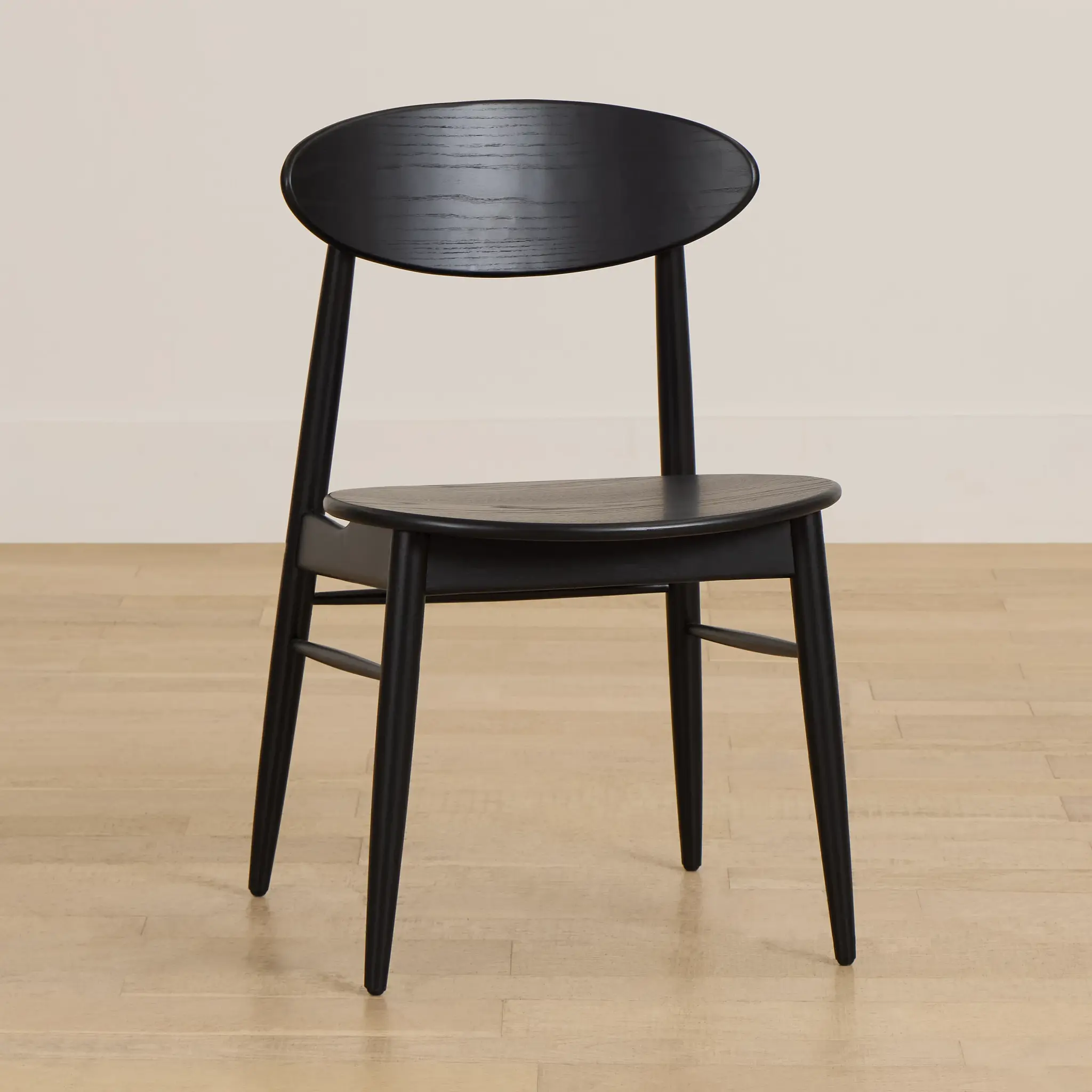 Brisbane Black Wood Side Chair Brisbane Black Wood Side Chair