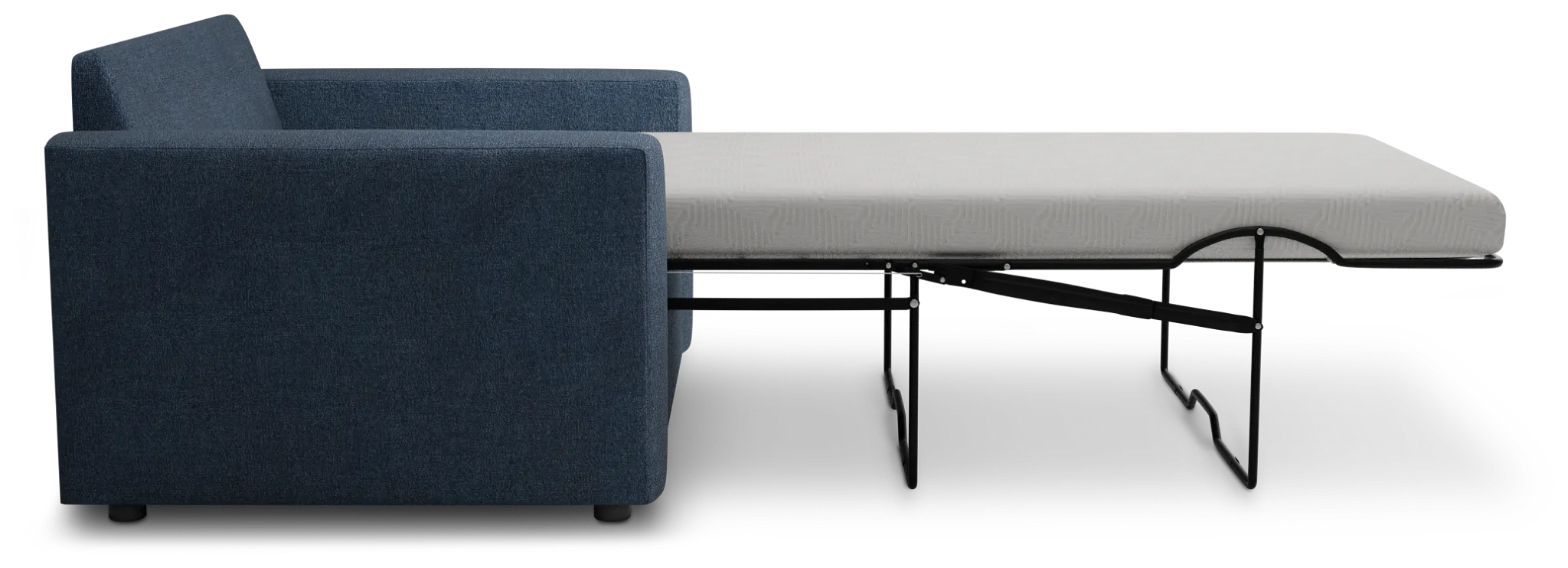 Siesta Victory Dark Blue Fabric Cooling Memory Foam Sleeper