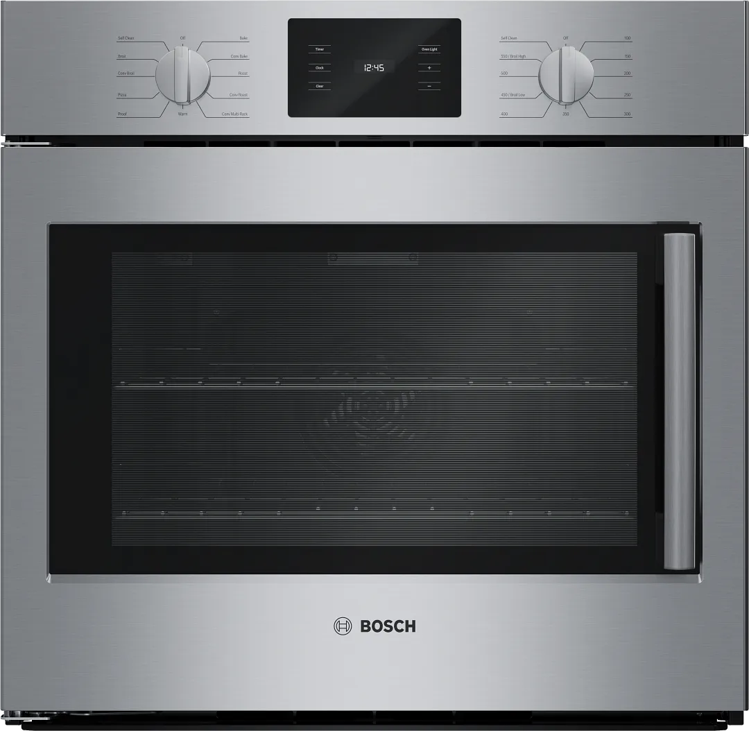 Bosch 500 Series Stainless Steel 30" Single Electric Oven