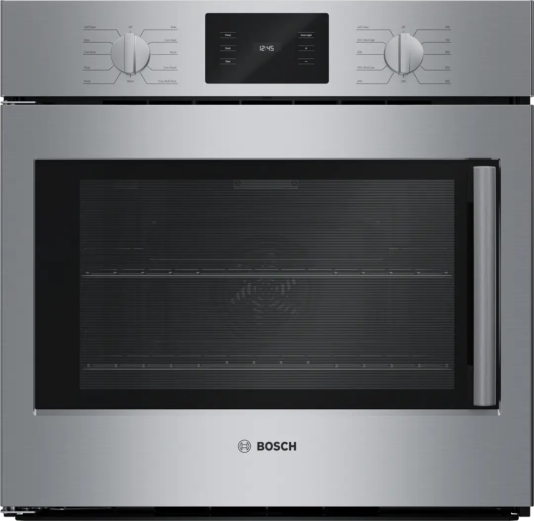 Bosch 500 Series Stainless Steel 30" Single Electric Oven Bosch 500 Series Stainless Steel 30" Single Electric Oven