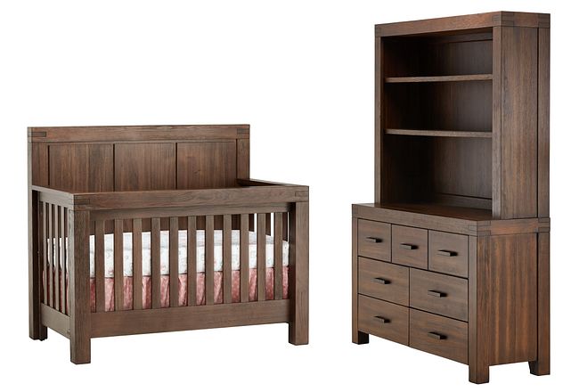 Piermont Mid Tone Large Crib Bedroom