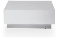 Camila White Square Coffee Table