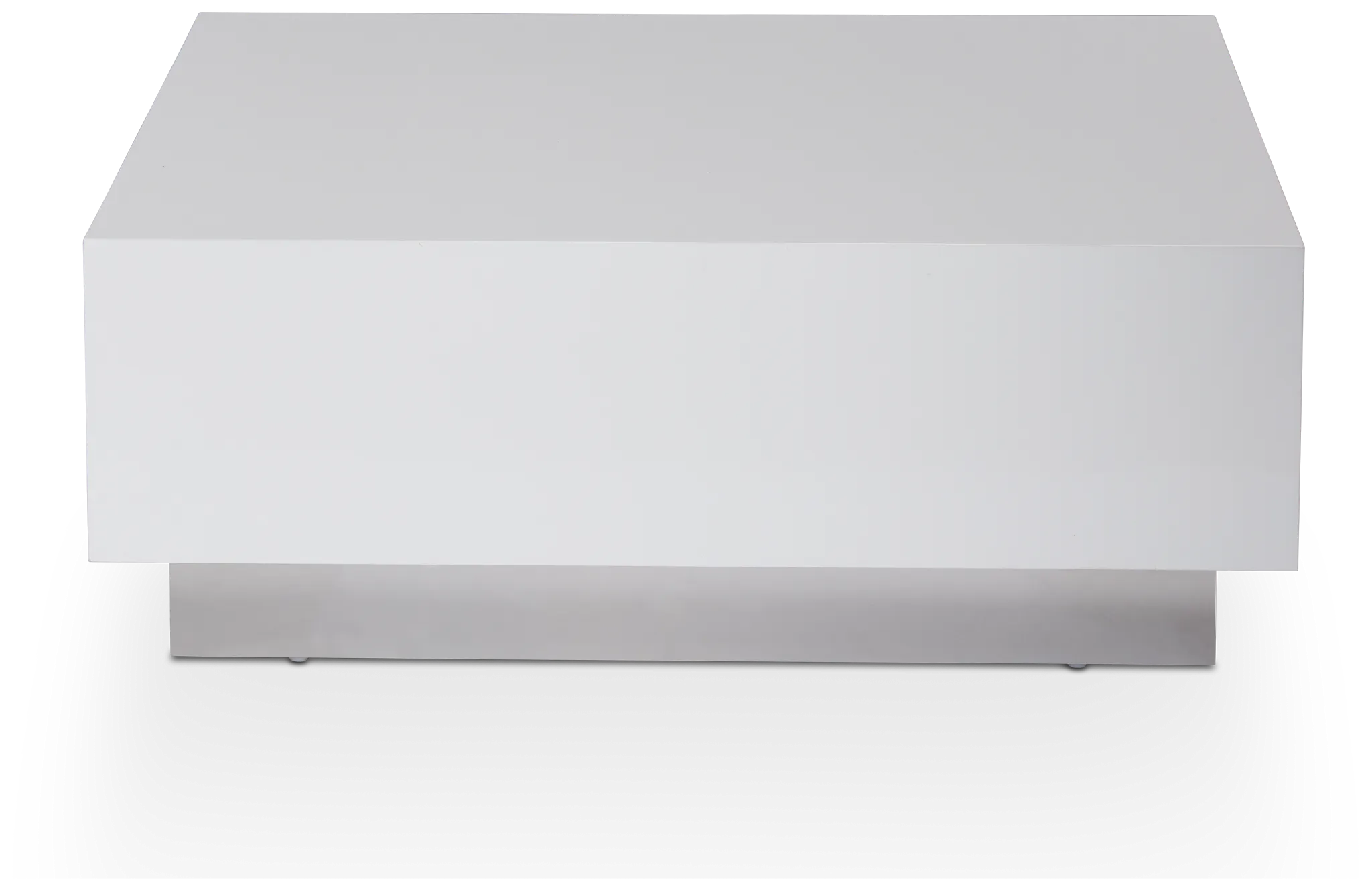 Camila White Square Coffee Table