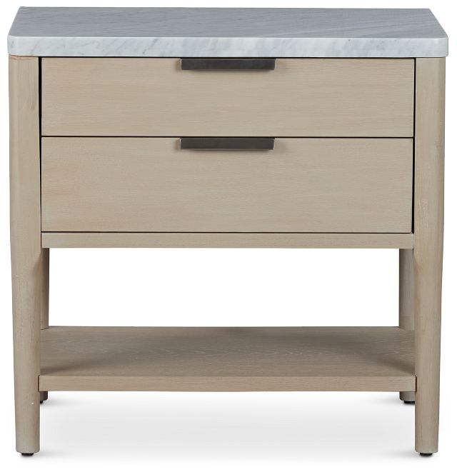 Castello Light Tone Nightstand