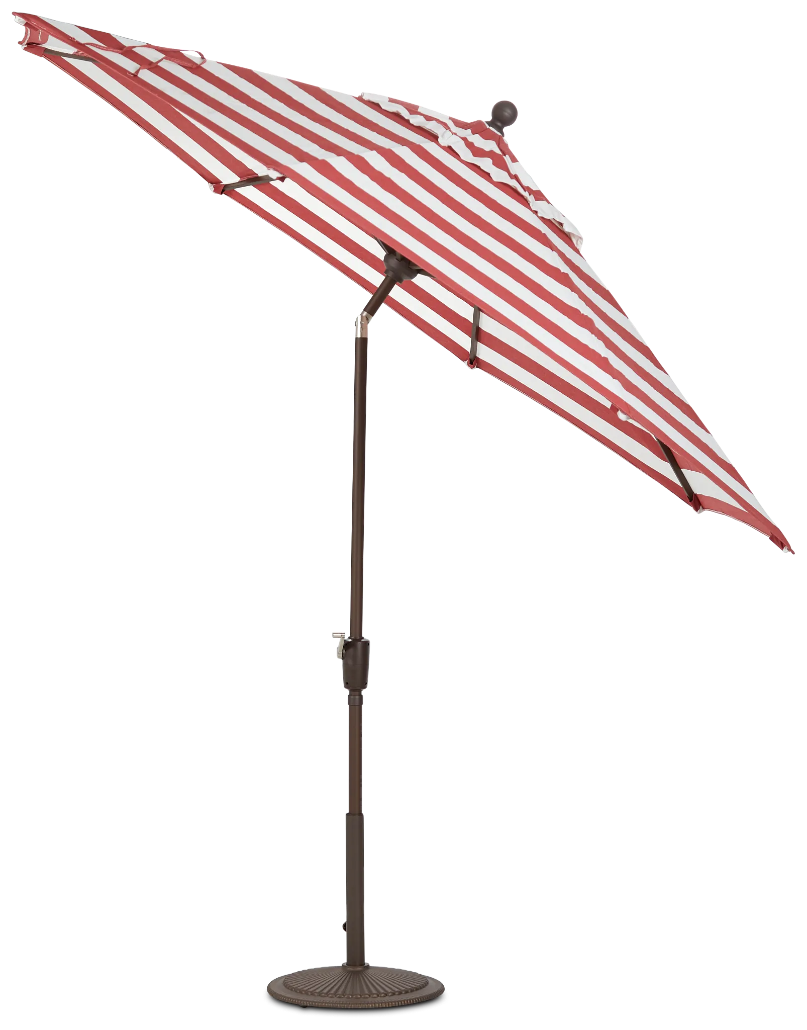 Maui Red Stripe Umbrella Set
