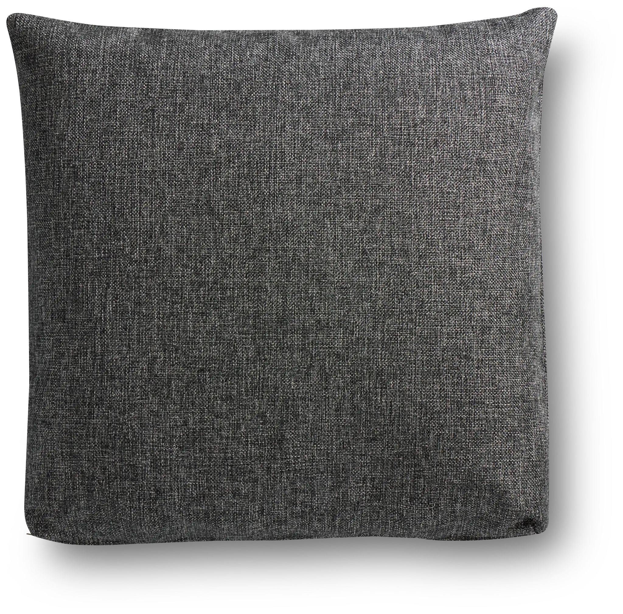 Brantley Dark Gray Fabric 20" Accent Pillow Brantley Dark Gray Fabric 20" Accent Pillow
