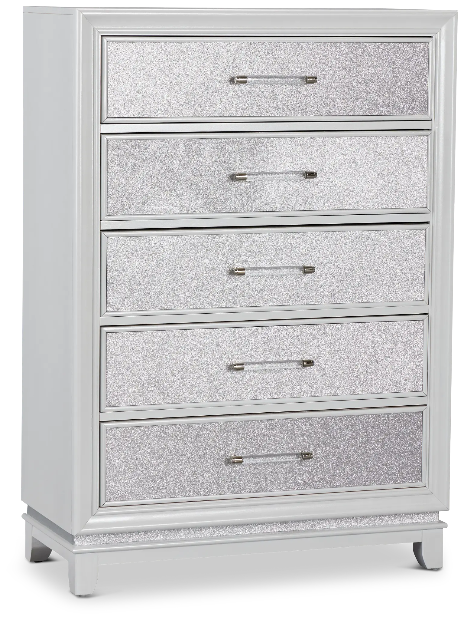 Valentina White Drawer Chest Valentina White Drawer Chest