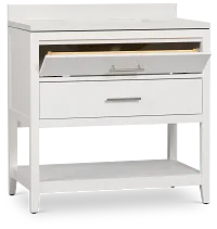 Alden White 36" Single Bathroom Vanity
