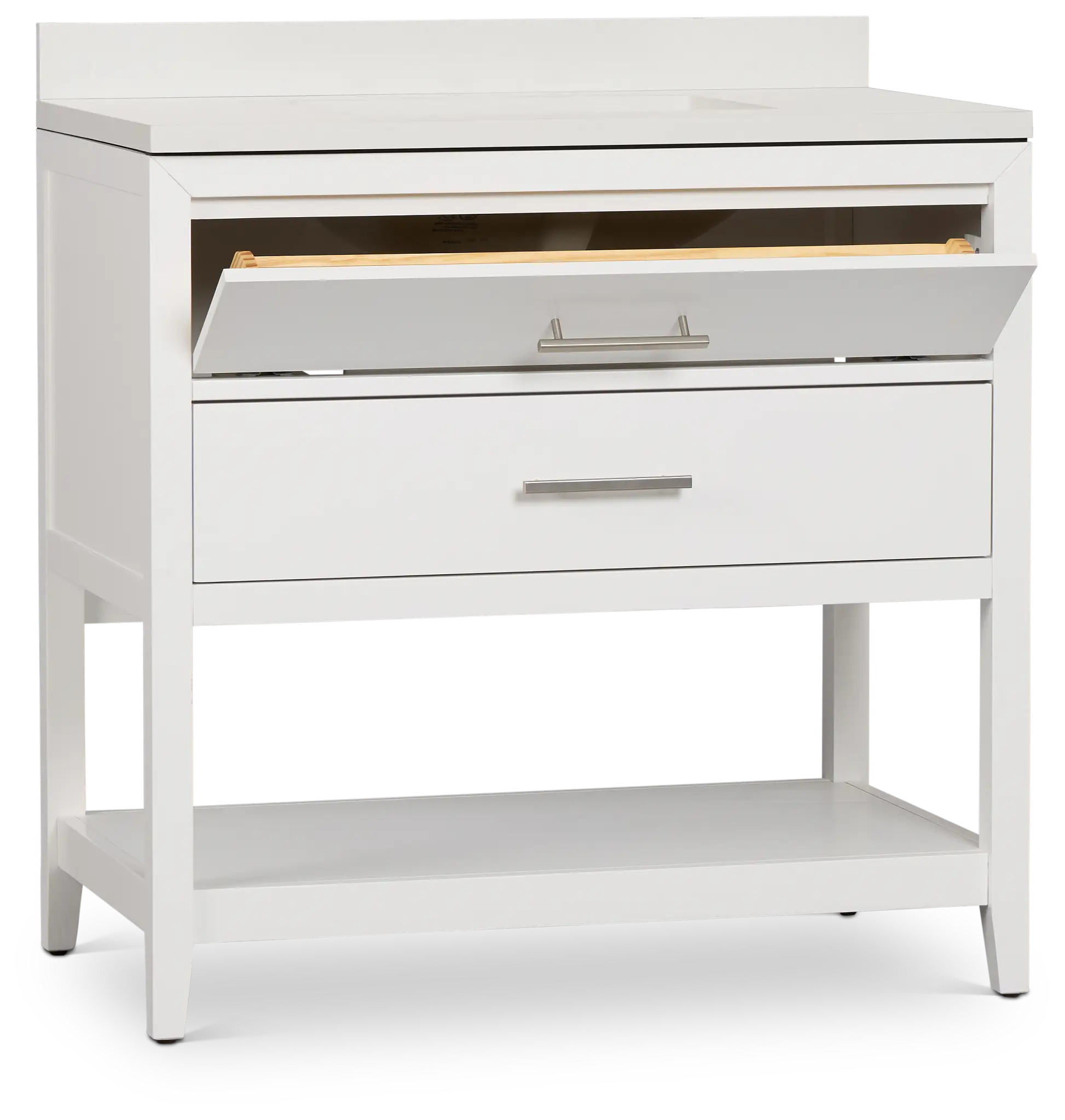 Alden White 36" Single Bathroom Vanity Alden White 36" Single Bathroom Vanity