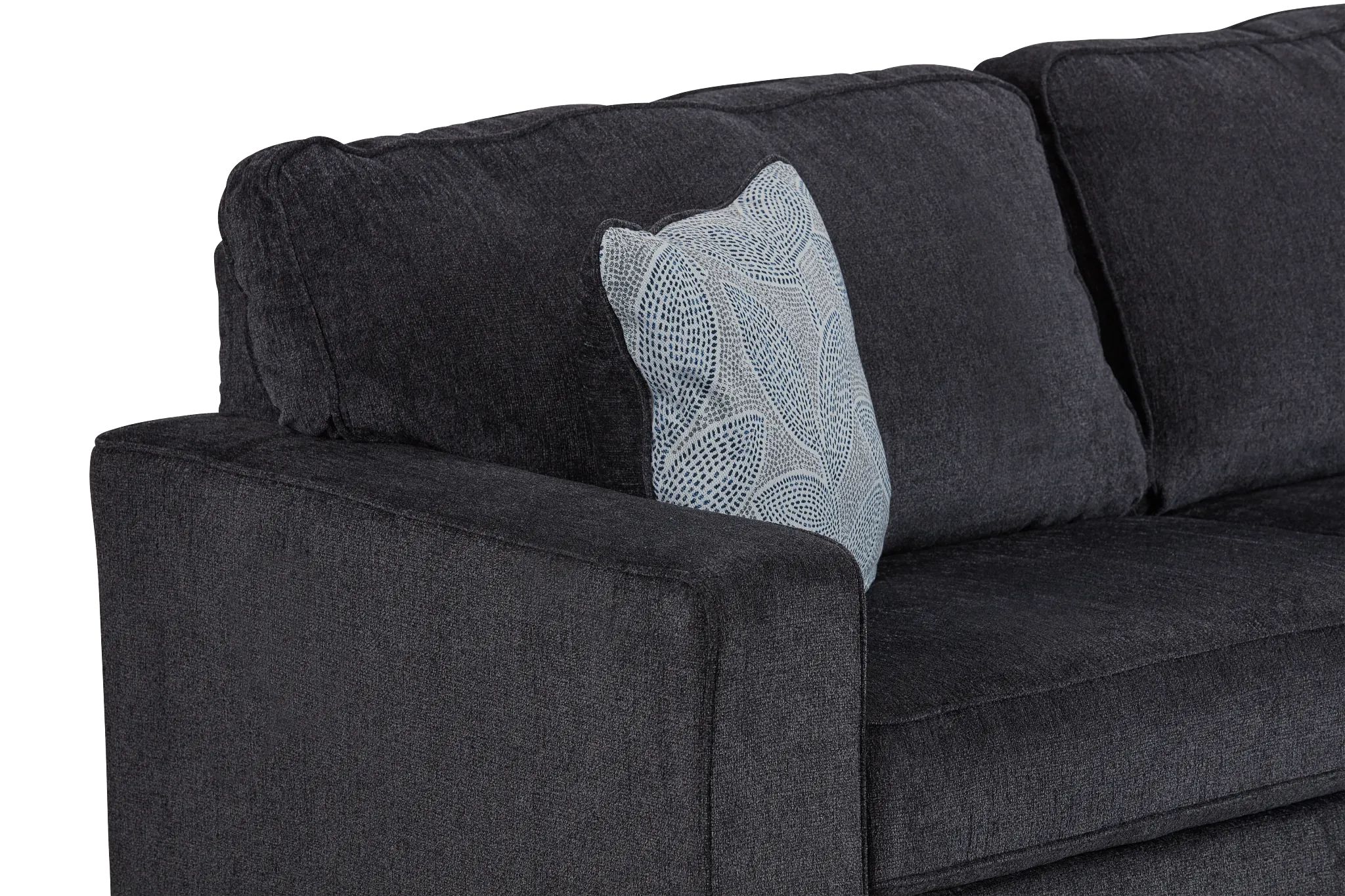 Altari Dark Gray Micro Sofa