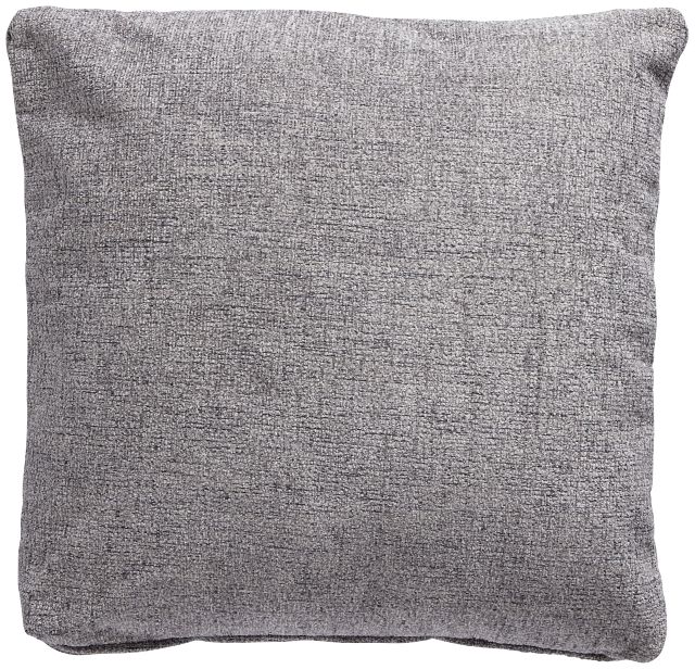 Andie Dark Gray 20" Accent Pillow